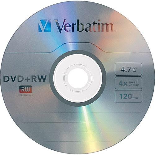 Verbatim blank dvd rw - 4x,