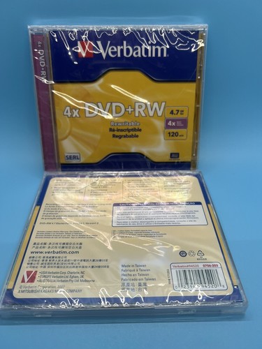 Set verbatim dvd rw - set, dvd+rw